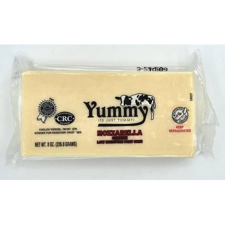 Yummy Mozzarella Cheese Chunk, 8 oz