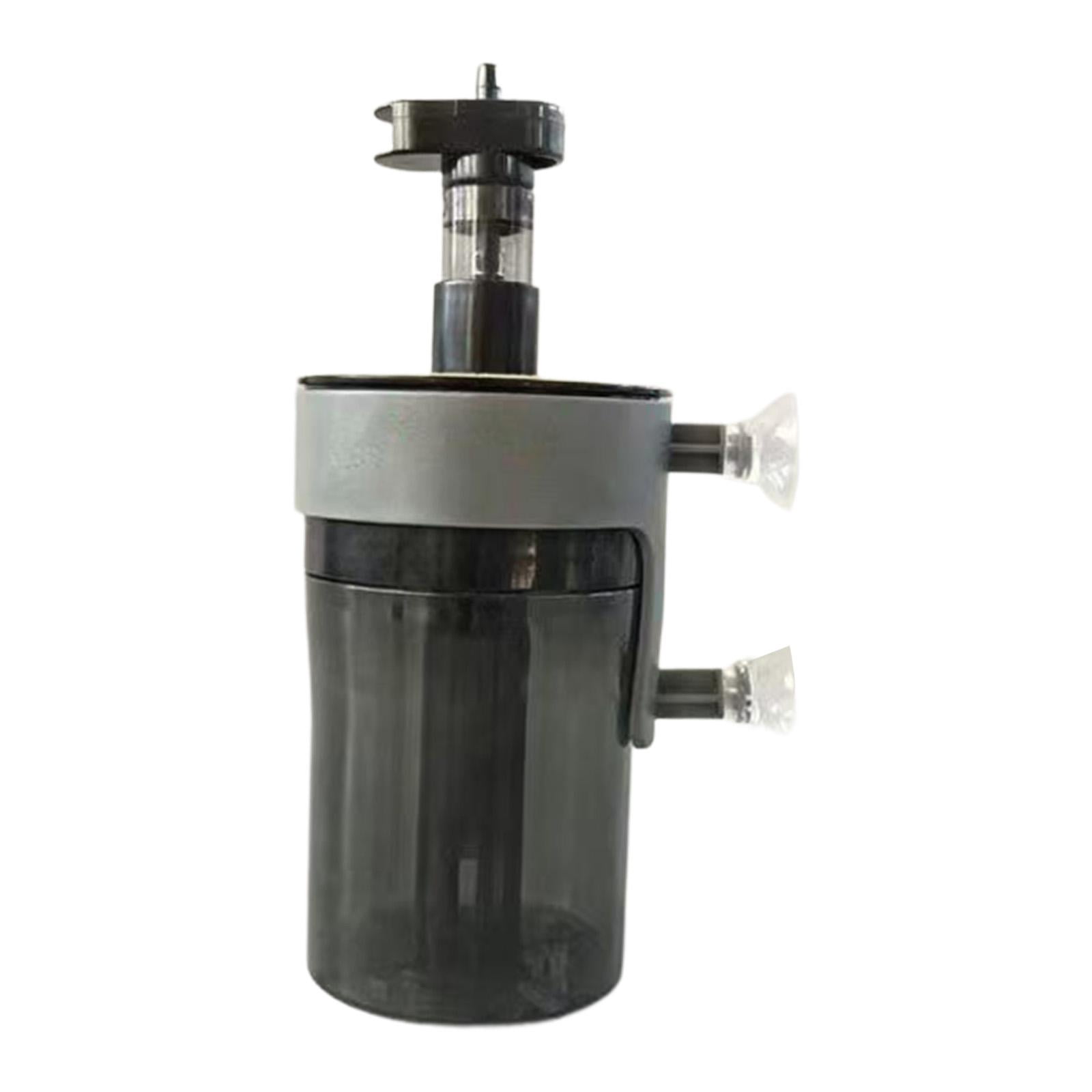 EHJRE Fish Tank Aquarium Cleaning Tool Fully Automatic Fish Stool Suction Collector Double Filtration Removable Design Suitable for Freshwater 21.5x5.4cm