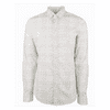 $98 Michael Kors Men Slim-Fit Long-Sleeve Woven Shirt, White, XL