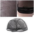 thumbnail image 3 of Qarigey Gorros para peluca con elástico para un ajuste cómodo y seguro Dream Lover Caps para peluca Redes para el cabello de peluca negra Cuidado del cabello, 3 of 6