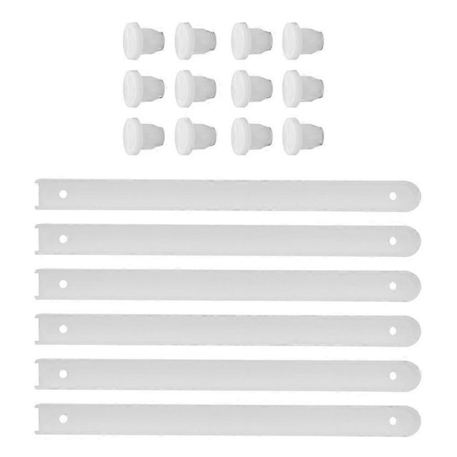 3 Sets Plastic Drawer Slides Drawer Replacement Parts Drawer Rails Drawer Track Rails