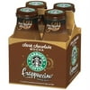 Starbucks Frappuccino Dark Chocolate Mocha Bottled Coffee Drink, 9.5 fl oz, 4 Bottles