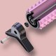 thumbnail image 5 of Yoga Roller Tissue Massager Portable Ergonomic Massager for Workout Sports Yoga Gym Fitness Legs Back Pink, 5 of 5