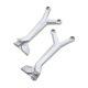 thumbnail image 1 of Reposapiés para Motocicleta Soporte para Reposapiés para Trident 660 TRIDENT660 2021-2024 Kit de Soporte para Estriberas de Pasajero Trasero Plata, 1 of 5