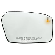APA Replacement for Exterior Mirror Glass with Heated with Blind Spot Detection 2010 2011 2012 FUSION MKZ 2010 2011 MILAN Passenger Right Side 9E5Z17K707C