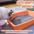 thumbnail image 4 of Caja de arena para gatos GCVOPTON pequeña de plástico, 5 piezas (5 colores), 4 of 7
