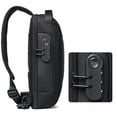 thumbnail image 4 of 2023 Men's Chest Bag Waterproof Crossbody Bag Multifunction Anti-theft Travel Bags Shoulder Bag Male USB Charging Pouch for Man 1, 4 of 5