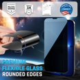 thumbnail image 2 of Protector de pantalla TEMPRTEK+ Privacy Glass para iPhone 14 Pro Max, 2 of 8
