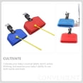 thumbnail image 3 of OULII 1 Set Instrument Red Plastic Alloy Drum Accessory for Children Musical Education Tool, 3 of 7