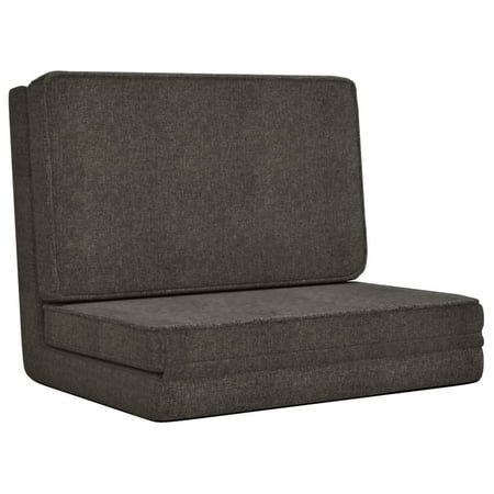 

vidaXL Folding Floor Chair Fabric Guest Bed Lounger Furniture Multi Colors