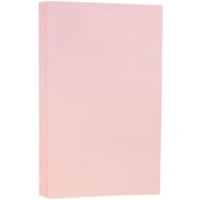 JAM Paper & Envelope Legal Cardstock, 8.5 x 14, 80lb Baby Pink, 250 per Pack