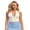 Ivory, variant on Women's Knitted Halter Tops Stylish Solid Color Eyelets Detail Slim Fit Backless Sleeveless V Neck Vest