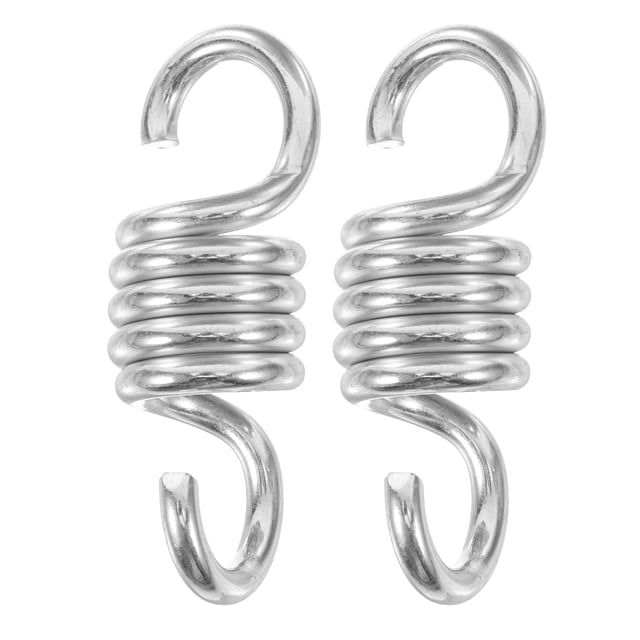 KAKOWELY 2pcs Metal Swing Spring Replacement Swing Chair Spring Hammock Spring Set Porch Swing Spring Kit Swing Suspension Spring Swing Spring,3.74X"X1.34"X0.26"