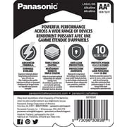 Panasonic Alkaline Platinum Power AA Batteries - 8 Pack for Long-Lasting Performance