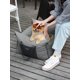 thumbnail image 4 of Lesure Car Seat For Small Dogs - Waterproof Dog Booster Seat For Car With Storage Pockets, Clip-On Safety Leash And Thickened Memory Foam Filling, Pet, 4 of 4