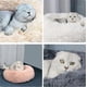 thumbnail image 3 of Pet Bed for Cats and Dogs, Round Plush Dog Bed, Doughnut Shape, Choice of Colour and Size, 3 of 5