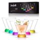 thumbnail image 3 of Juego de 6 copas de martini JoyJolt HUE de 7 oz con base de color, 3 of 5