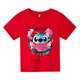 thumbnail image 3 of Camiseta de verano Kawaii Lilo Stitch para niños, ropa para niños y niñas, camisetas con gráficos de dibujos animados para niños, linda camiseta de manga corta de Anime, camiseta para bebé, 3 of 5