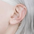 thumbnail image 1 of Boucles d'Oreilles à Clip Type Auricle Autour de l'Oreille, Design Mode, Fil d'Oreille, 1 of 1