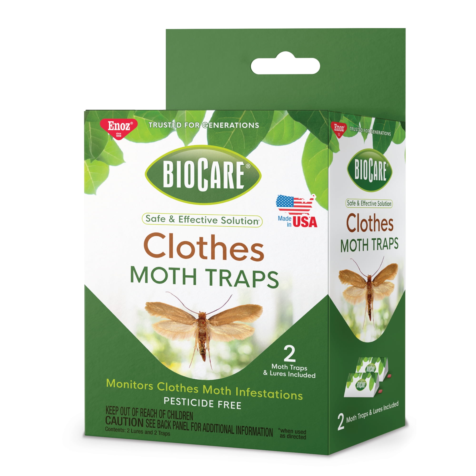 MothMag Moth Traps for Clothes, Closets, Fabrics, and Carpets, Clothing  Moth Traps, Clothes Moth Traps, Closet Moth Traps, Moth Pheromone Traps
