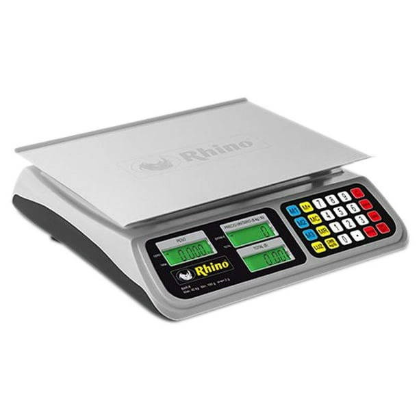 Bascula Multifuncional 40 Kg 2G Plato Acero Inox Rhino Rhino BAR