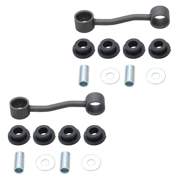Detroit Axle - Front Stabilizer Sway Bar End Links Replacement for 2002- 2007 Jeep Liberty - 2pc Set