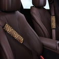 thumbnail image 3 of Renewold Leopard Fur Print Car Seat Belt Pads for Men Women Non-Slip Breathable Seat Belt Shoulder Strap Cover Universal Fit Most Car SUV, 2 Pack, 3 of 6