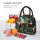 thumbnail image 5 of Fotbe Green Forest Dinosaur Bolsa de Almuerzo con Estampado, Lonchera Aislada, Contenedor de Comida Reutilizable Tipo Cooler a Prueba de Fugas, 5 of 6