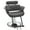 Dark Grey, variant on BarberPub Modern Hydraulic Salon Chair, Swivel Barber Chair