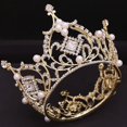 thumbnail image 2 of Rhinestone Crown Headdress for Bridal Wedding, 2 of 5