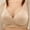 Beige, variant on CaiJunJia T-Shirt Bras for Women Plus Size,Womens Wireless Bras Full Coverage Comfortable Seamless Everyday Bras Soft Light Support Bras