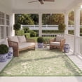 thumbnail image 3 of Safavieh Courtyard Connie Floral Indoor/Outdoor Area Rug, Natural/Olive, 6'7" x 9'6", 3 of 14