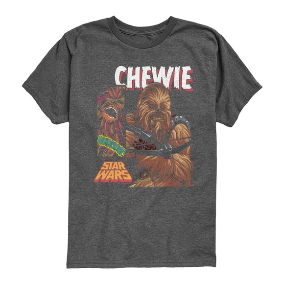 Star Wars - Chewie Boxes - Youth Boys Short Sleeve Graphic T-Shirt