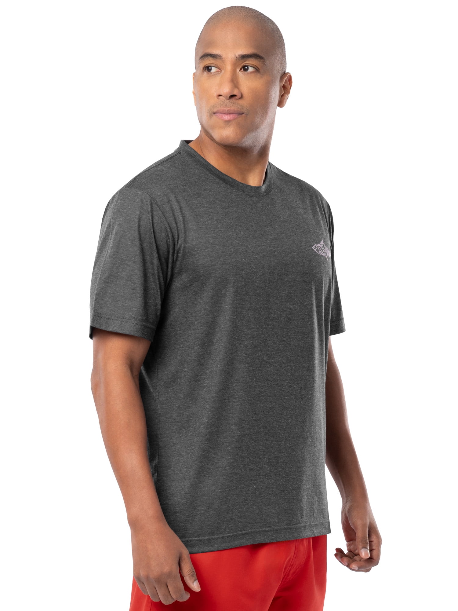 Fish N Vibe Men's Short Sleeve Fishing Performance Outdoor Graphic T-Shirt, size S-3XL