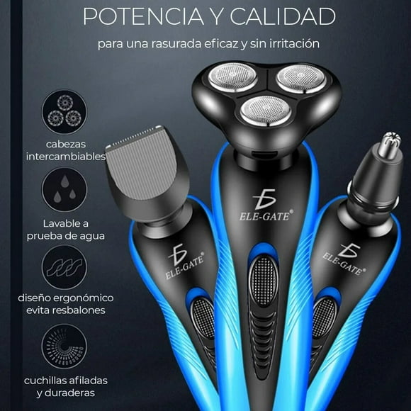 Rasuradora elegate 3 En 1 Recargable USB impermeable