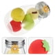 thumbnail image 2 of Juego de 4 esponjas de maquillaje con forma de fruta, suaves, para usar en seco y húmedo, para base, corrector y polvos, 2 of 7
