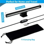 Computer Monitor Light, Screenbar e-Reading LED Task Lamp, USB Powered Screen Light Bar, Adjustable Brightness and Color Temperature, Eye Care Light for Office/Home