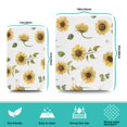 thumbnail image 5 of 2 Pack Washable Rubber Sunflower Cute Floral Dish Drying Mats for Kitchen Counter Home Large Coffee Bar Pad Accessories and Decor for Utensils Stemware (2pcs 18''x24''+19.5''x12''), 5 of 6