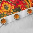 thumbnail image 4 of Homewish Vintage Tribal Damask Curtains Pack of 2 (42x84 Each) for Female, Hippie Flower Floral Curtains Blackout, Bohemian Mandala Print Bedroom Curtains, Curtains Blackout Decor, 4 of 6