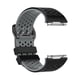 thumbnail image 2 of Correa deportiva transpirable jinwen Negro-Gris Reemplazo de la correa del reloj de pulsera, 2 of 8
