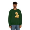 thumbnail image 5 of TSmartArt @ Walmart. Peeking Ducks Heavy Blend™ Sweatshirt. Unisex Teen Adult Pullover, 5 of 9