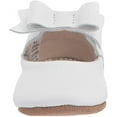 thumbnail image 2 of Robeez Baby Girl's Ankle Strap Mary Jane First Kicks, Sofia White, 12-18 Months, 2 of 4