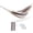 Brown-white, variant on Double Hammock Brazilian Hammocks with Portable Carrying Bag,Soft Woven Fabric, Up to 450 Lbs Hanging for Patio,Trees,Garden,Backyard,Porch,Outdoor and Indoor XXX-Large Brown&Grey Stripe