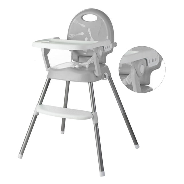 Silla alta para comer BuyWeek Trona ligera para bebé Plegable funcionalidad inteligente
