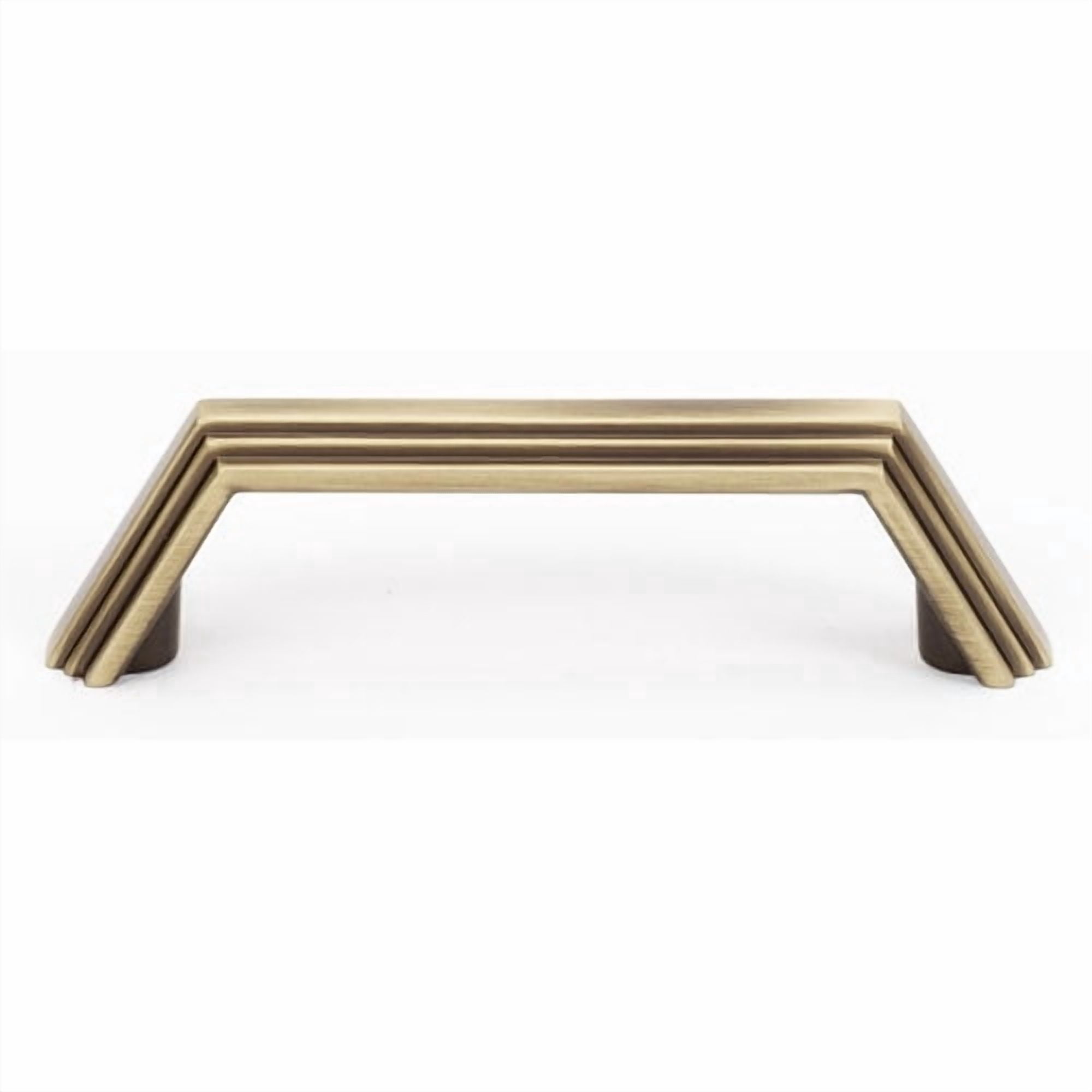 Alno 3 Nicole Pull - Polished Brass