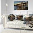 thumbnail image 1 of Pacific Ocean Sunset Oceanside Pier - Modern Seascape Canvas Artwork, 1 of 3