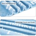 thumbnail image 6 of 400 GSM Healing Compassion with Inspirational Messages Throw Blanket - Sympathy Cancer Get Well Caring Gifts - Comfort Gift Blanket for Support Strength - Women Men Patient -60X80 Blue, 6 of 6
