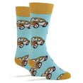 thumbnail image 2 of Oooh Yeah Men's Novelty Crew Socks, Funny Socks, Crazy Silly Socks, Cool Fashion Socks (You Bug), 2 of 2