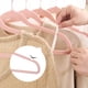 thumbnail image 3 of Juego de 50 Perchas de Terciopelo, 41.5 cm de Largo, con Ganchos Giratorios de 360°, para Camisas de Abrigo Completas, Rosa, 3 of 9
