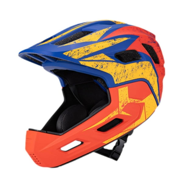 Casco de bicicleta para niños Suministros de casco de ciclismo Casco de bicicleta cómodo para niños Naranja